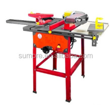 electric commercial wood sliding cutting table saw with 6 functions TSM001